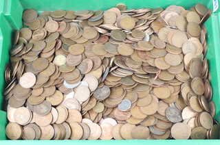 A large quantity of pre-decimal coinage 