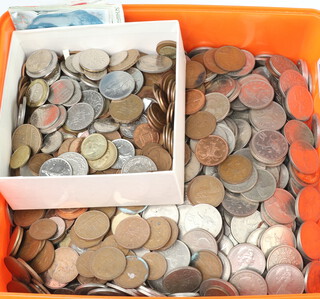 A quantity of European coinage and bank notes 