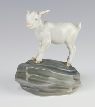 A Royal Copenhagen figure of a Billy Goat 4760 9cm 