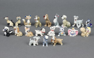 A collection of Wade Whimsies Disney animals