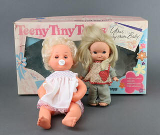 A Palitoy Teeny Tiny Tears doll boxed, together with a Goebel Hummel Trine doll  