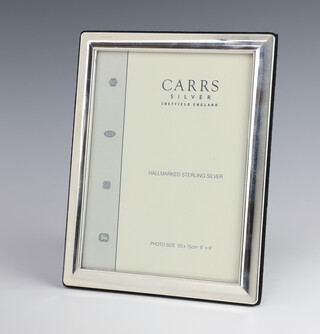A rectangular silver photograph frame Sheffield 2010 23cm x 18cm, boxed