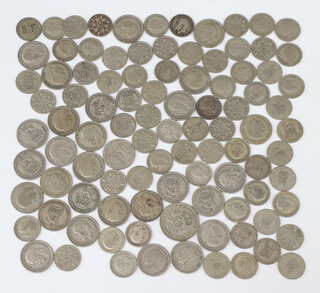 A quantity of pre 1947 shillings and sixpences, 351 grams 