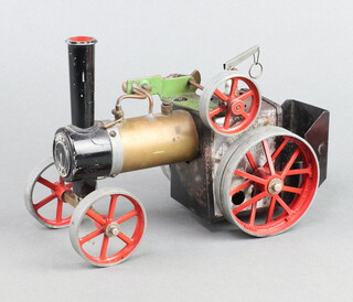 A Mamod steam traction engine 20cm x 24cm x 12cm 