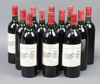 12 bottles of 1983 Chateau Larrivet Haut Brion Grand Cru de Graves Leognan red wine 
