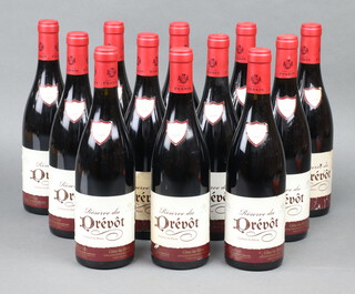 12 bottles of 2000 Reserve du Prevot Cotes du Rhone red wine 