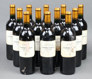 12 bottles of 2000 Connetable Talbot St Julien red wine 