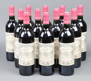 12 bottles of 1996 Chateau Duluc St Julien red wine 