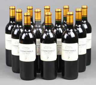 12 bottles of 2000 Connetable Talbot st Julien red wine 
