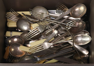 Minor silver plated cutlery 