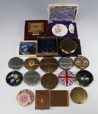 A collection of various compacts 