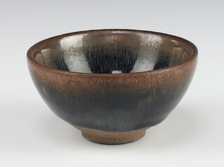 A Chinese Provincial slip glaze bowl 9cm 