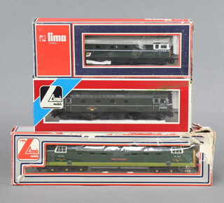 A Lima no.30 5333W Royal Scots Grays double headed diesel locomotive boxed, ditto 5114W diesel locomotive boxed, ditto 2051115Z1 diesel locomotive boxed