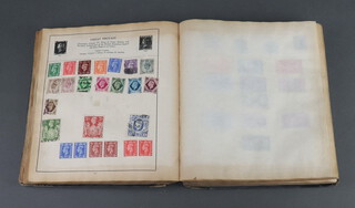 A Centurion album of used world stamps - GB George VI, Germany, France, Spain