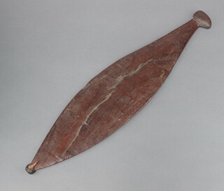 A Western Australian Aboriginal Woomera (spear thrower) 55cm l x 13cm w 