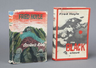 Fred Hoyle "The Black Cloud" first edition Heinemann 1957 with original dust jacket, together with "Ossian's Ride" GB first edition 1959 with unclipped dust cover  