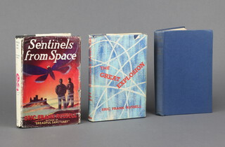 Eric Frank Russell, "Centenals From Space" first edition 1954 unclipped dust jacket, "The Great Explosion" 1962 unclipped dust jacket and "Deep Space" 1956 no dust jacket