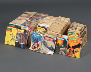 A collection of approximately 70 "The Magazine of Fantasy and Science Fiction" and "Science Fantasy" magazines circa 1954 to 1970 