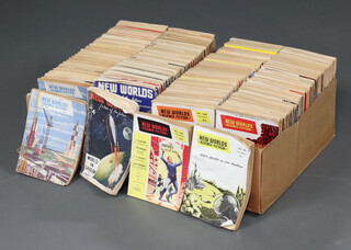 A collection of approximately 20 "New World" science fiction magazines circa 1949 to 1964 