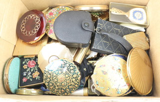 A vintage shagreen style compact and 42 others 