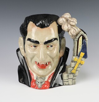 A Royal Doulton Centenary Count Dracula character jug D7053 with certificate 