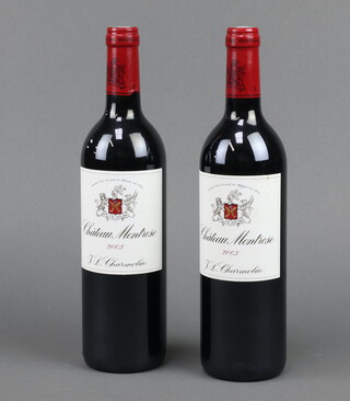 Two bottles of 2003 Chateau Montrose St-Estephe red wine 