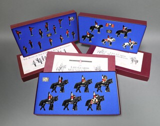 Modern Britains sets - The Life Guards Mounted Bands sets 1 and 2 together with  The Band of The Royal Engineers 