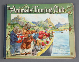 Bingham, Clifton. "Animals Touring Club", pictorial title and coloured plates,  illustrations by G.H. Thompson, dedication from the illustrator on front page "To Phyllis Morton From G Henry Thompson Xmas 1914"