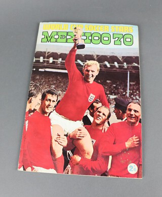 A complete World Cup Soccer Stars Mexico 70 sticker album by F K S Publishers London  