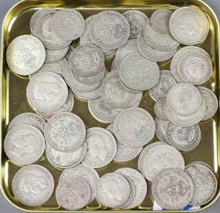 A quantity of pre-1947 UK coinage, 568 grams 