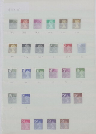 Great Britain 1971-2007 decimal unmounted mint stamps in 4 albums and 2 folders with commemoratives, definitives, regionals, miniature sheets