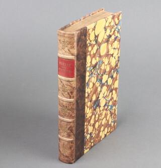 Shoberl, "Topographical and Historical Description of The County of Surrey", London Sherwood Neely and Jones 8vo, illustrated with 13 engravings and map, quarter bound in brown calf and marbled boards  