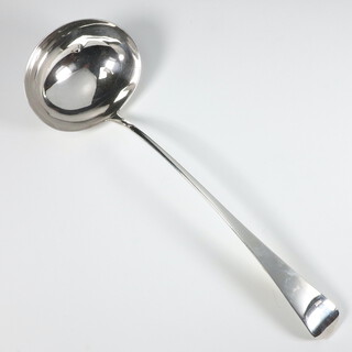 A William IV Old English pattern silver ladle London 1835, 170 grams 