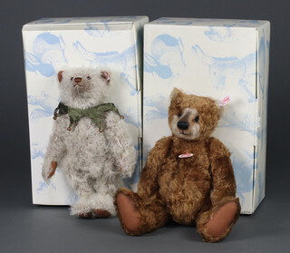 A Steiff limited edition of 1225 Artan bear 30cm boxed and with certificate together with 1 other Limpy Bear no.454 of 20.010 boxed and with certificate  