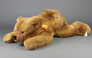 A Steiff URS bear with 2 labels, no box or certificate 119cm x 87cm 