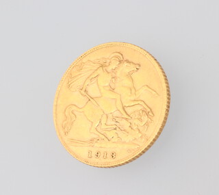 A half sovereign 1913 