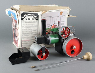 A Mamod S.R.1A steam roller, appears complete, boxed 