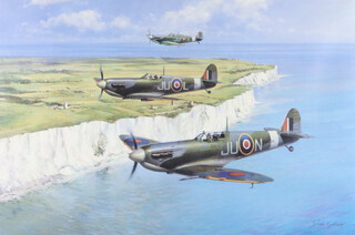 John Young, limited edition print, "Dover Patrol" signed pencil and numbered 232/850 44cm x 63cm 