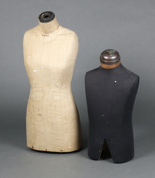 Two tailors mannequins (some water marks) 