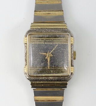 A lady's Piaget quartz bi-metallic wristwatch contained in a 21mm case on a bi-metallic bracelet 