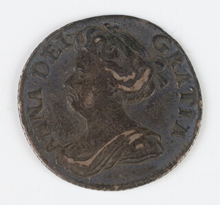 A Sterling silver sixpence of Queen Anne, 1711