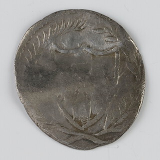 A silver half groat of the Commonwealth, minted at London 1649-60 