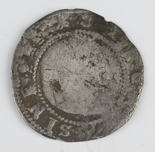 A silver half groat of Elizabeth I, sixth issue 1578-82