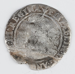 A silver six pence coin of Elizabeth I, third/fourth issue, 1561-77