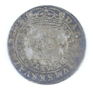 A Polish silver 30 Groschen coin for King Johann Casimir, dated 1664