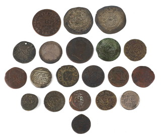 A collection of world coins from the 17th Century and earlier 