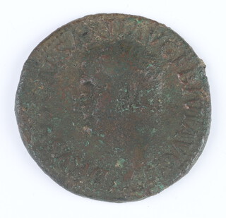 A Roman copper As coin for Drusus, Rome 23AD, Drusus was the son of Tiberius 