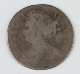 A silver shilling of Queen Anne, 1711 