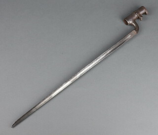 An 18th/19th Century socket bayonet 
