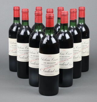 Ten bottles of 1982 Chateau Cissac Cru Bourgeois 